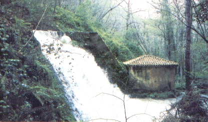 Cascada del moln de la Pea