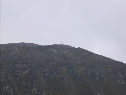 La Cruz de Priena desde Covadonga